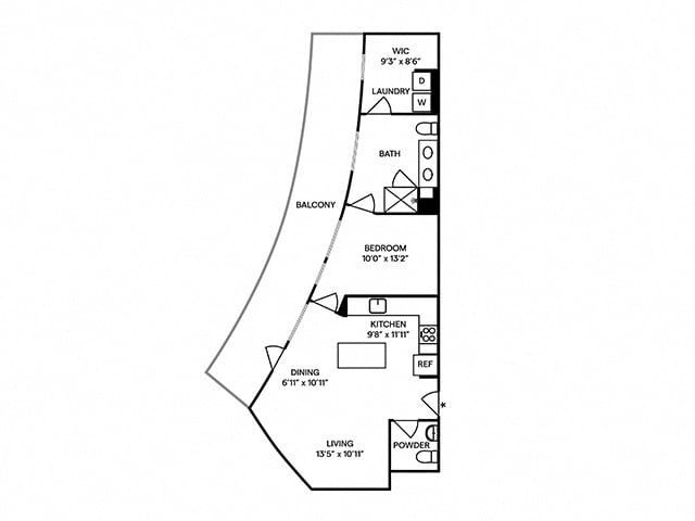 A16 floor plan